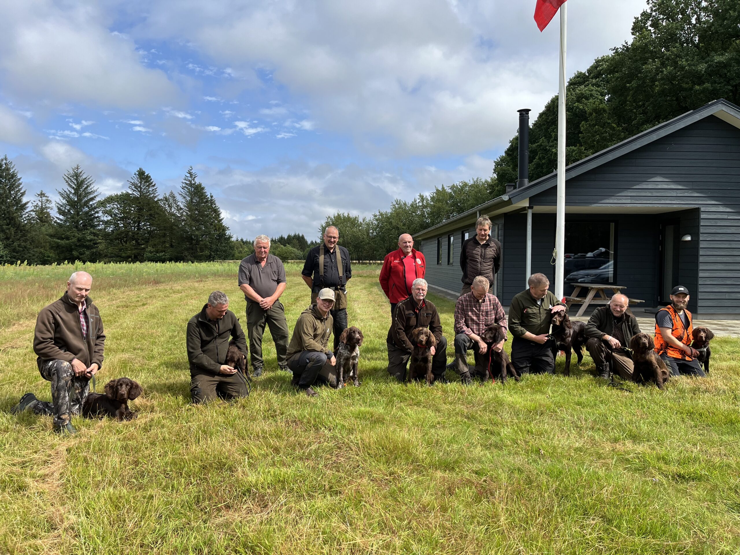 Langhårsklubbens Schweissprøve i Vestjylland d. 09.08.2024